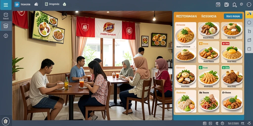Tampilan antarmuka pengguna yang intuitif.