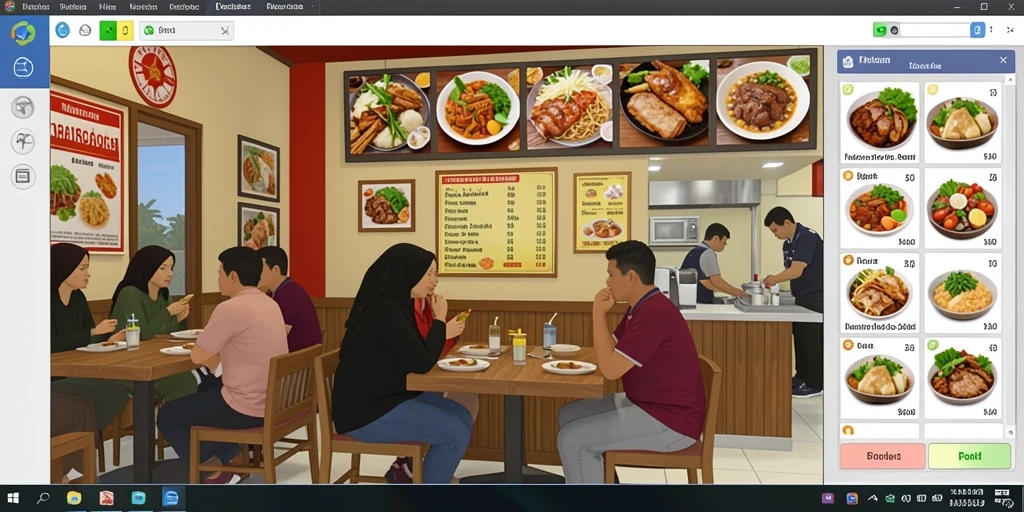Tampilan antarmuka yang menarik dan mudah digunakan.